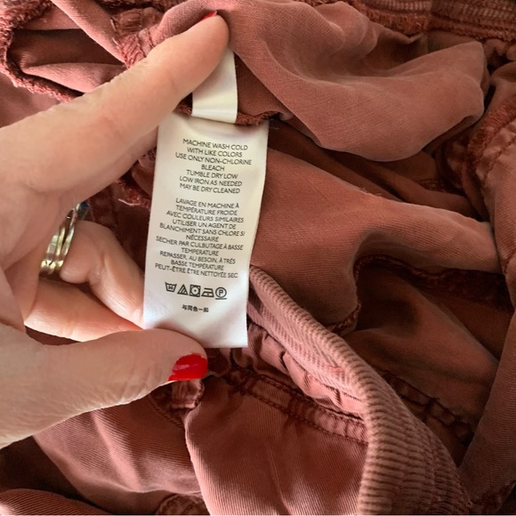 Anthropologie Pilcro Mallory Jogger Pants brick - Picture 6 of 12